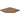 P/Rimu 1150 corner ash floor protector  Terracotta
