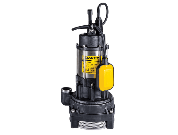 Davey High Pressure Submersible Sump Pump with Float Switch – Plumbing ...